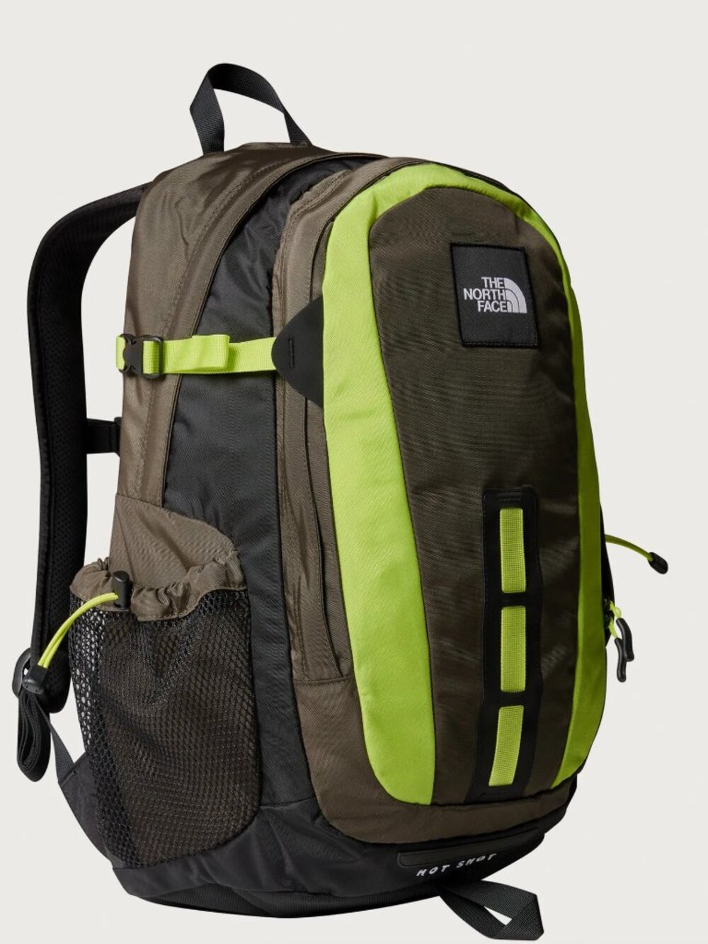 The North Face Hot Shot Unisex Travel Backpack Taupe Green 30L Special Edition